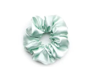 Satin hair scrunchie