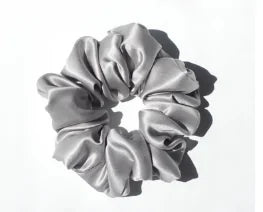 Satin hair scrunchie