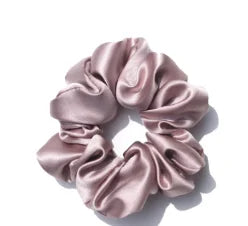 Satin hair scrunchie