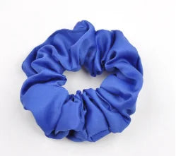 Satin hair scrunchie