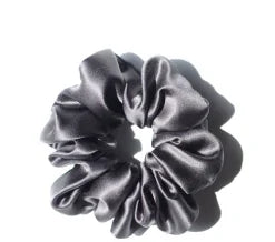 Satin hair scrunchie