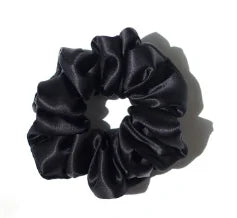 Satin hair scrunchie