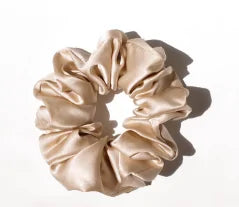 Satin hair scrunchie