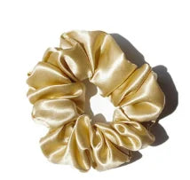 Satin hair scrunchie